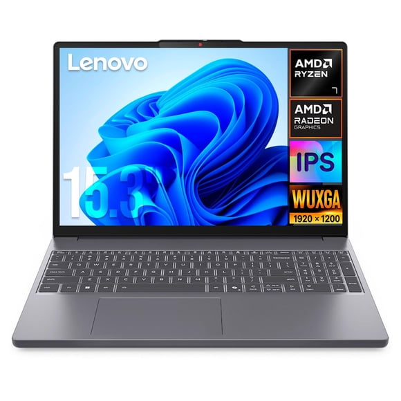 Laptop Lenovo IdeaPad Slim 3 15AHP10 AMD Ryzen 7 8840HS 16GB DDR5 SSD 512GB Pantalla 15.3" Touch IPS WUXGA Windows 11 Teclado Ingles