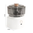 thumbnail image 3 of Mini procesador de alimentos portátil | Picadora de ajo inalámbrica con carga USB | Picadora de verduras de 350 ml para carne y especias | Picadora eléctrica compacta para cocina, 3 of 5