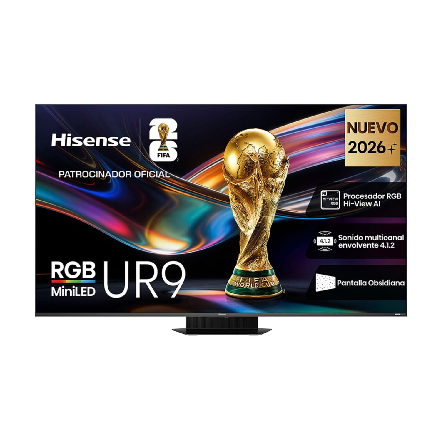 Pantalla Hisense de 100 pulgadas RGB-MINILED 100UR9SG