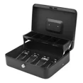thumbnail image 3 of Caja Metálica Con Llave Negra Para Dinero Y Monedas, Cierre, 3 of 9