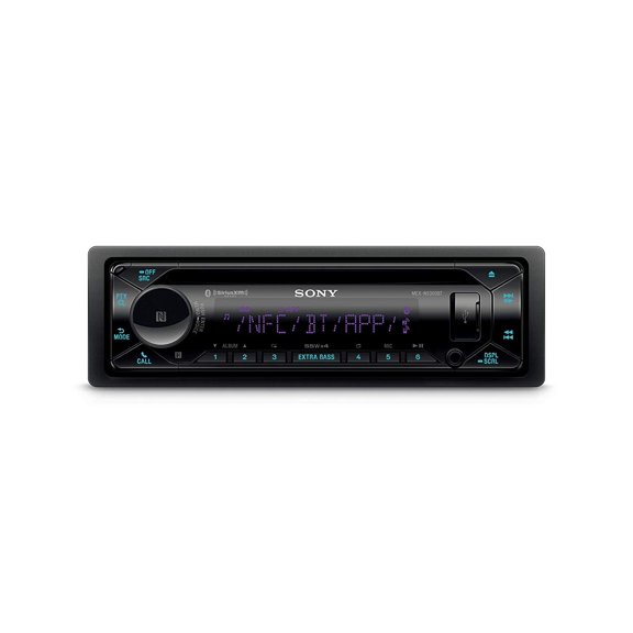 Estéreo de coche Sony MEX-N5300BT Single Din con Bluetooth/CD/USB