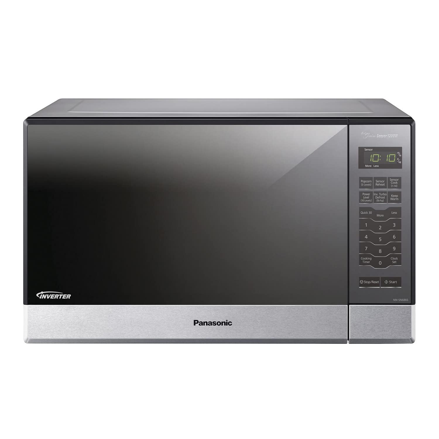 Horno microondas Panasonic NN-SN686S 1.2 pies cúbicos 1200W