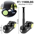 thumbnail image 3 of Gato eléctrico VEVOR hidráulico para coche de 5 toneladas con llave de impacto electrica y luz LED, 3 of 9