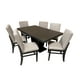 thumbnail image 5 of Set de Comedor SALVANTO Olimpo 6 Sillas 160x100 cm MDF color chocolate, 5 of 7