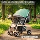 thumbnail image 4 of Carriola Infantil De Lujo Con Toldo De Viaje Compacta Y Ligera Carriola Para Bebe Con Jugetes Tela Transpirable Carrito Para Bebe Con Mango Ergonomico Carreola Ultra Ligera Y Comoda (Roja), 4 of 8