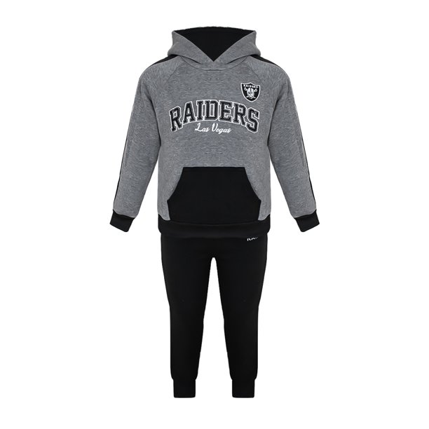 CONJUNTO NFL PARA NIÑO LAS VEGAS RAIDERS 100% ORIGINAL