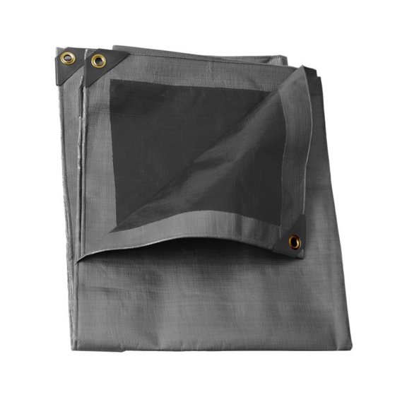 Lona Impermeable Polietileno Uso Rudo 2 x 3 m Urrea Gris