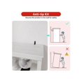 thumbnail image 4 of Estante de pared de acero inoxidable de 48 pulgadas, NSF, comercial, con respaldo y dos soportes, para cocina, 4 of 5