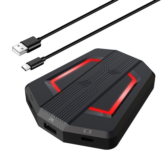Teclado P6 y adaptador, convertidor de ratón portátil de repuesto para