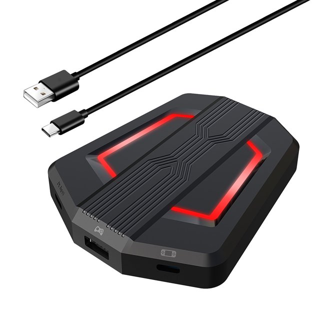 Teclado P6 y adaptador, convertidor de ratón portátil de repuesto para