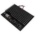 thumbnail image 3 of Amplificador de coche negro de 12 V, amplificador de potencia de subwoofer de audio de 1000 W para automóvil, protección múltiple para automóvil, 3 of 15