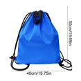 thumbnail image 3 of Mochila deportiva impermeable con cordón | Bolsa de gimnasio de tela Oxford Gran Capacidad | Organizador de Viajes Plegable de Fitness | Saco de almacenamiento duradero para exteriores, natación, 3 of 6