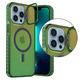 thumbnail image 5 of Funda Case Carcasa Tornasol Color Verde Con Soporte Premium Para iPhone 13 PRO Compatible Con Magsafe, 5 of 7