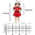 thumbnail image 2 of Disfraz Primavera Catarina Roja Tutu Con Alas Infantil Niña Talla 12 a 14 años, 2 of 6