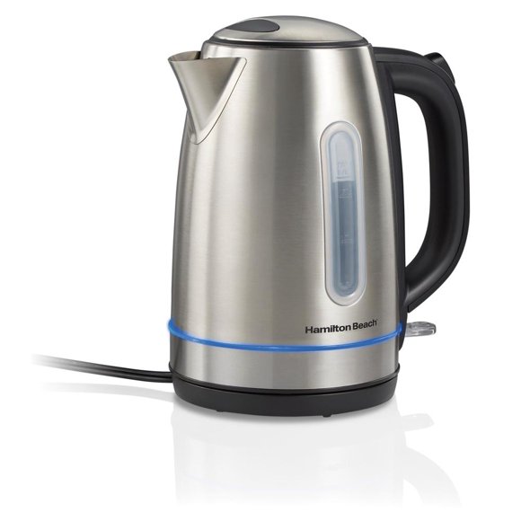 Hervidor Hamilton Beach Acero inoxidable con capacidad de 1.7 L