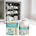thumbnail image 4 of CaiYueKe Dishwasher Cleaner Tablets, Effervescent Deep Cleaning, Remove Grease Grime Odor, Septic Safe, Lemon Scent, Monthly Use, For Stainless Steel Plastic Ceramic Tubs, 4 of 9