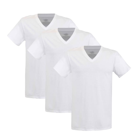Playera Rinbros Originales para Hombre, 3 Piezas Blanco Talla G