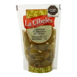 Aceitunas verdes Cibeles hojiblanca sin hueso 170 g