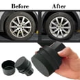 thumbnail image 4 of Cepillo de esponja para pulir neumáticos de coche con tapa | Aplicador de cera y aceite de alta densidad | Diseño curvo ergonómico para un brillo y protección uniformes de los neumáticos, 4 of 6