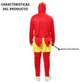 thumbnail image 4 of Disfraz de Chapulín Colorado Adulto Hombre Talla Chica, 4 of 6