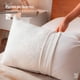 thumbnail image 3 of 4 Pack Almohadas Dreamlab Cloud Pillow, Funda Bambú, Altura Ajustable, Memory Foam y Microfibras, Hipoalergénica, Certificaciones, 4 Pzs Estándar (45cm x 64cm), 3 of 9