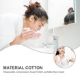 Legi Soft Spring PAMINGONO 100Ud Paquete De Toallas Comprimidas De Para Limpieza Fácil Y ...