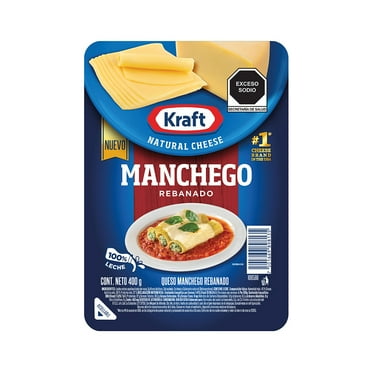 Queso Manchego Kraft Rebanado 400g