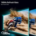 thumbnail image 4 of acer Nitro 27 WQHD 2560 x 1440 IPS Gaming Monitor | AMD FreeSync | Up to 180Hz Refresh | Up to 0.5ms | DCI-P3 95% | HDR 10 Support | 1 x Display Port 1.2 & 2 x HDMI 2.0 | KG271U N3bmiipx, 4 of 5