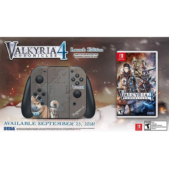 Valkyria Chronicles 4 Sega Para Nintendo Switch Nuevo