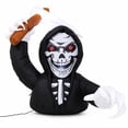 thumbnail image 2 of Inflable Halloween  Esqueleto Calavera Emergente  Luces 122 Cm, 2 of 7