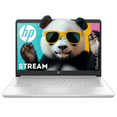 thumbnail image 1 of Laptop HP Stream 14-CF2733 Intel N4120 4GB Ram Disco 64GB WIN11 SILVER multicolor, 1 of 5