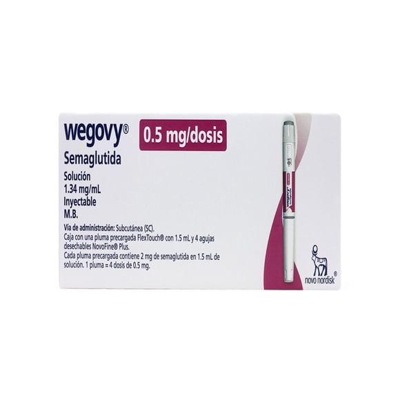 Wegovy 0.5Mg Pluma 4 Dosis 1.34Mg