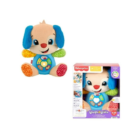 Peluche para bebés Fisher-Price Musical Ríe y Aprende Hermanita