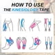 thumbnail image 5 of Cinta de Kinesiología Uxcell, Cinta Adhesiva de Algodón para Soporte Muscular Deportivo, Cinta Elástica Impermeable para Rodilla, Tobillo, Muñeca y Hombro, Blanca, 5 of 7