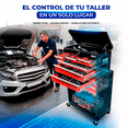 thumbnail image 3 of Caja De Herramientas con Gabinete Móvil HANTEC 9 Cajones Rojo para herramienta automotriz Hantec Herramienta, 3 of 10