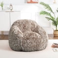 thumbnail image 2 of Yeshouse Sillón puff grande y esponjoso relleno de espuma para adultos, sofá tumbona ultrasuave y acogedor para sala de estar, dormitorio, lectura y relajación, 2 of 7