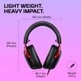 thumbnail image 3 of Auriculares para Juegos HyperX Cloud III Reacondicionados con Cable 3.5mm y Micrófono para PC PS4 PS5, 3 of 8