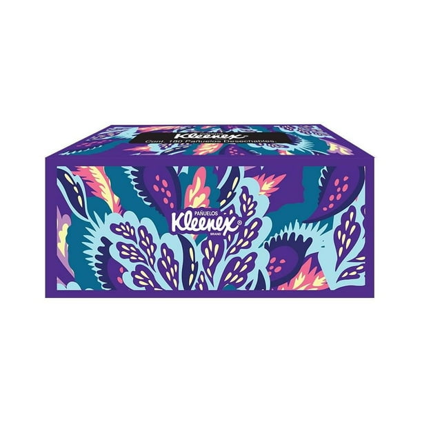 Pañuelos desechables Kleenex con 180 hojas dobles