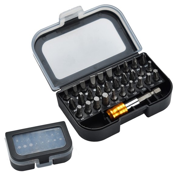 LOLIPPYY 31Ud Herramientas De Destornillador Con Puntas Hexagonales Y Seguridad En Estuche