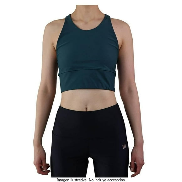Top Wilson Talla EG Deportivo de Licra Verde Pino
