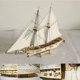 thumbnail image 4 of 7 Uds. De piezas de bronce, Kit de barco velero de madera, modelo DIY para el hogar, decoración, barco, regalos, juguete para niños, 4 of 7