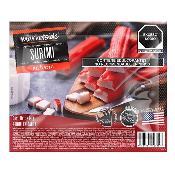 Barritas de Surimi Marketside Congelado 454 g
