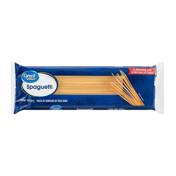 Pasta Great Value spaghetti 500 g