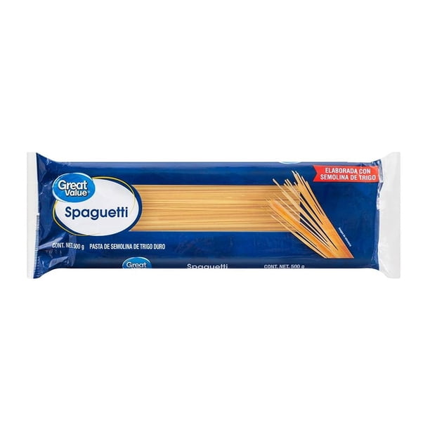 Pasta Great Value spaghetti 500 g