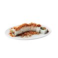thumbnail image 1 of Sushi Happy Tokyo Salmón Rollo Crunch con Cebolla Frita y Mayo Spicy 1 pza, 1 of 7