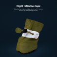 thumbnail image 4 of Botas Impermeables para Perros Pequeños - Zapatos Antideslizantes Reflectantes con Protección para Las Patas y Correas Ajustables, Paquete de 4 Botitas Amarillas para Mascotas, 4 of 7