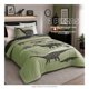 thumbnail image 3 of Set Edredon Providencia Microfibra Dinos 160 cm x 220 cm Verde, 3 of 4