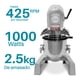 thumbnail image 4 of Batidora Industrial Onof HR-B10 Capacidad de 10 Litros Onof 110v 10l Plateado, 4 of 6