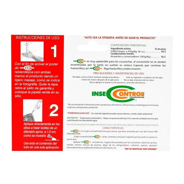 Imagen 3 de Gel cucarachicida Inse Control 165 g