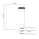 thumbnail image 4 of Cuadernos Cosidos Profesional Ferrini 100h 8 Pack Cuadro Chico, 4 of 4